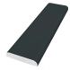 PVC D Section Trim - 28mm x 5mtr Anthracite Grey Smooth