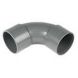 FloPlast Solvent Weld Waste Bend Swept - 92.5 Degree x 50mm Grey