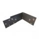 3mm Steel Garden Edging External Corner - 90 Degree x 75mm