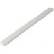 PVC Quadrant Trim - 15mm x 5mtr White Woodgrain