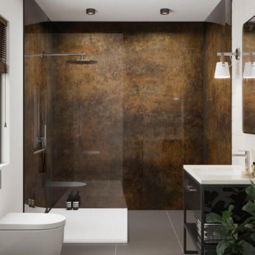 Laminate Shower Wall Panel Square Edge - 900mm x 2440mm x 10.5mm Urban Gloss