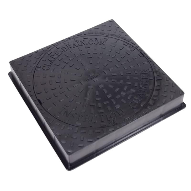 Polypropylene Manhole Cover and Frame Square - 580mm