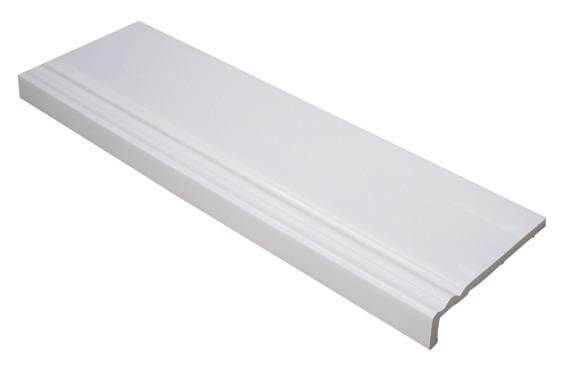 Ogee Cover Board - 200mm x 9mm x 5mtr White