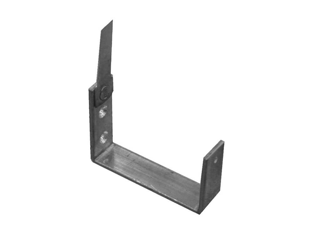 Zinc Box Gutter Fascia Bracket - 80mm