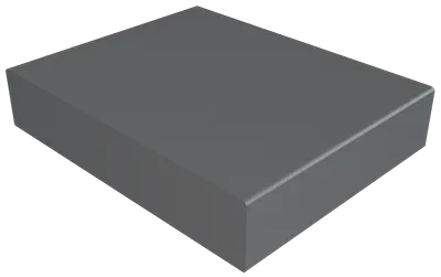 Aluminium Coping Stop End for 241-300mm Wall - 360mm Anthracite Grey