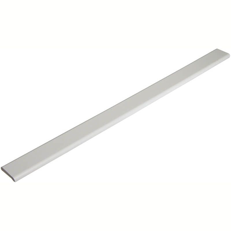 PVC Architrave - 90mm x 6mm x 5mtr White Woodgrain