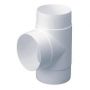 Monsoon Round Ventilation Duct Tee - 125mm