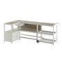 Ecoscape Outdoor Kitchen Units Set of 3 - Trolley, Worktop & Cabinet Cotton