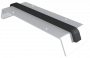 Aluminium Coping Fixing Clip for 200-250mm Wall - 310mm Anthracite Grey