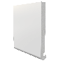 Bullnose Fascia - 250mm x 18mm x 5mtr White - Pack of 2