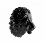 Aluminium Gutter Motif Lions Head Large - Black