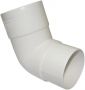 FloPlast Deepflow/ Hi-Cap Downpipe Offset Bend - 112.5 Degree x 80mm White