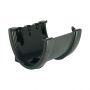 FloPlast Deepflow/ Hi-Cap Gutter Union Bracket - 115mm x 75mm Cast Iron Effect