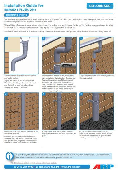 How To Install Aluminium Downpipes 